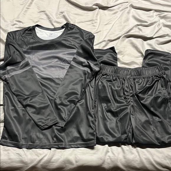 Other - Gray Long Sleeve Loungewear Set